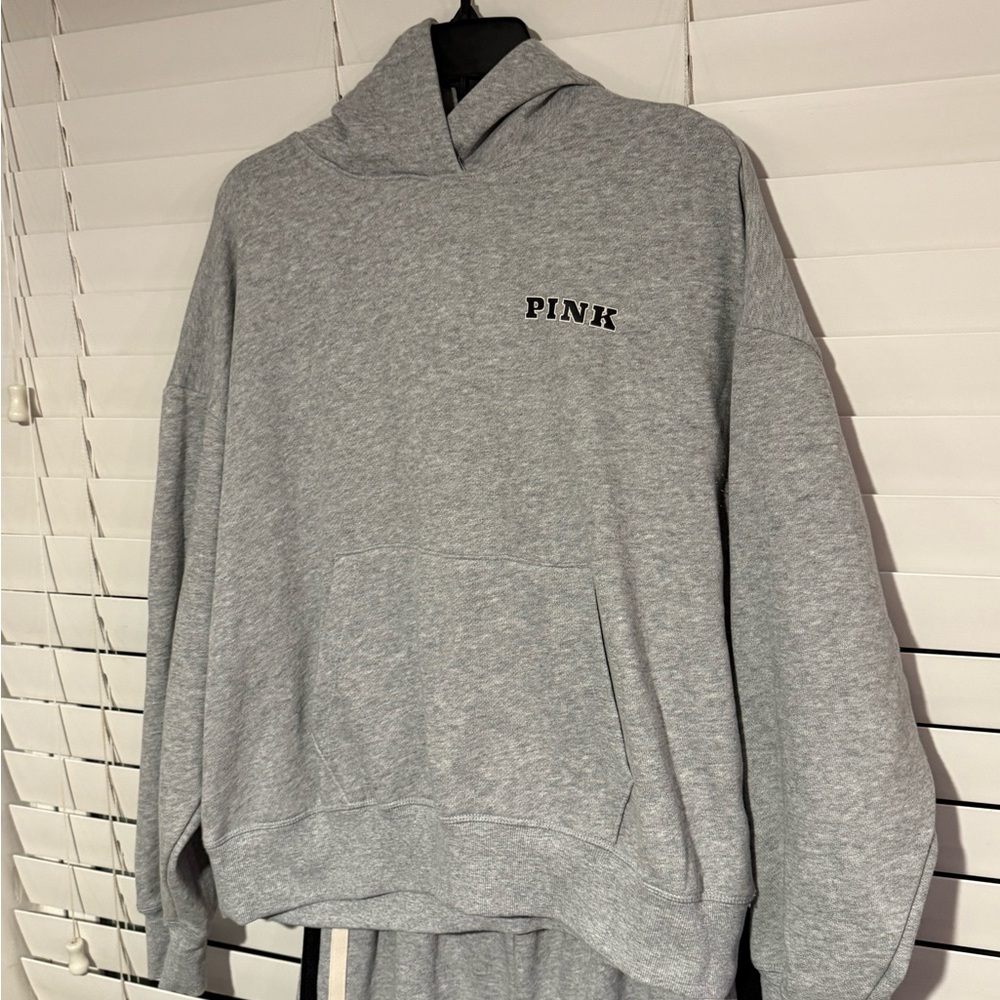 Victoria’s Secret Gray Hoodie with Matching Joggers